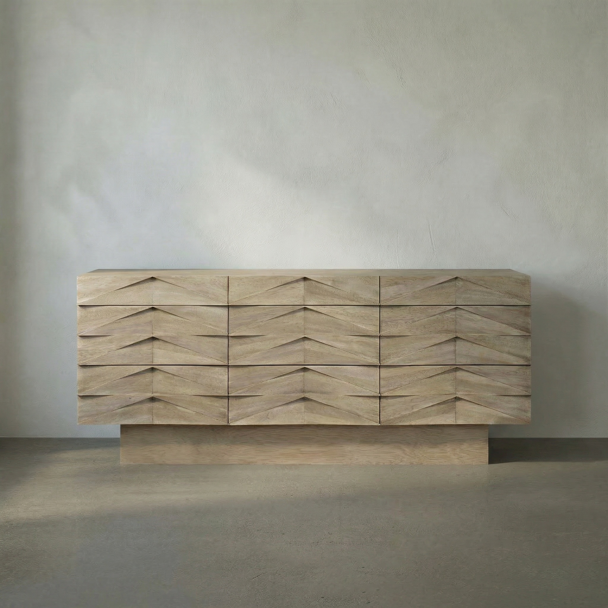 Drake 75 X 22 inch Washed Walnut Sideboard